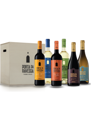 Baú com 6 garrafas (Porta da Ravessa)