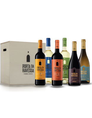 Baú com 6 garrafas (Porta da Ravessa)