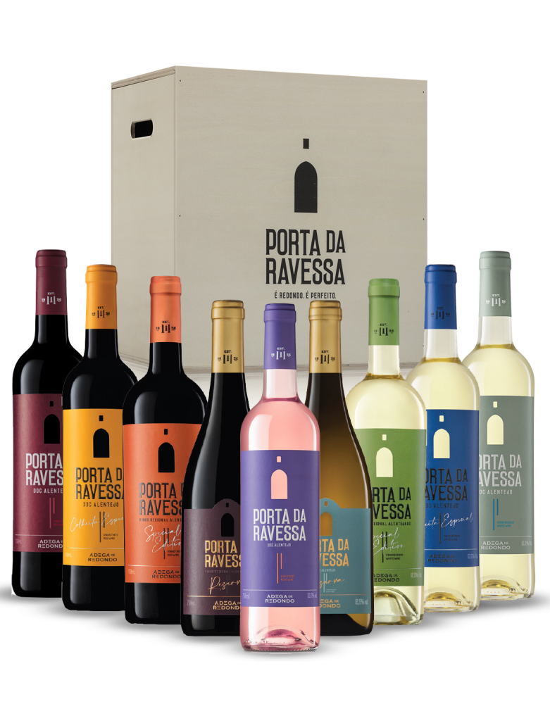 Baú com 9 garrafas (Porta da Ravessa)